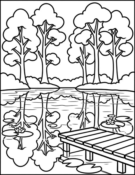 Stillwater Hollow coloring page