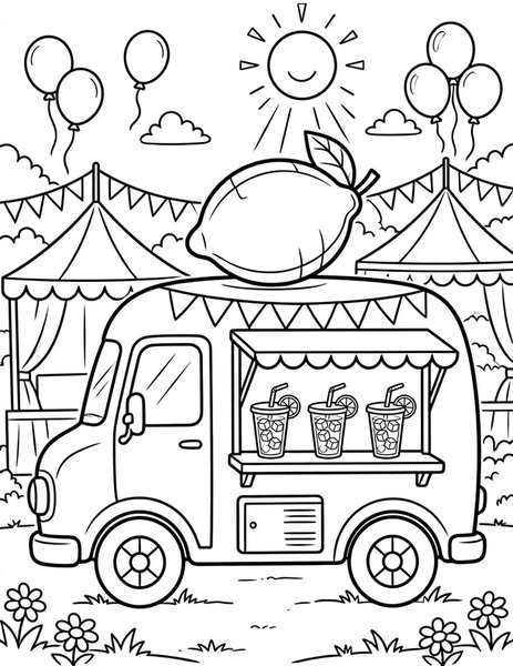 Vehicles coloring pages