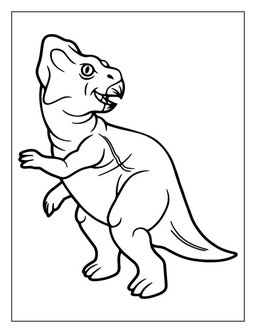 Dinosaur coloring page: Dinosaur