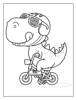 Dinosaur coloring page: Dinosaur