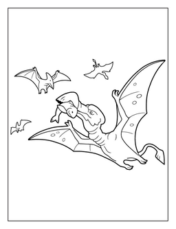 Dinosaur coloring page: Dinosaur