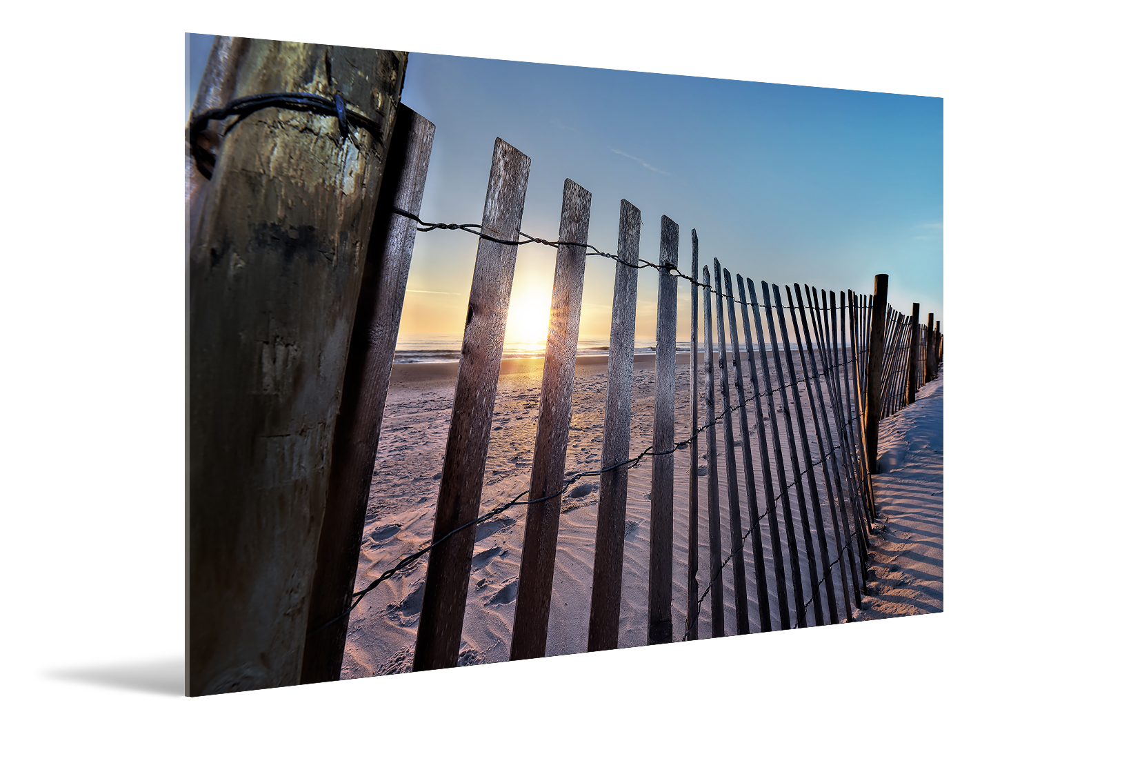 Coast, Morning at the Atlantic Ocean
