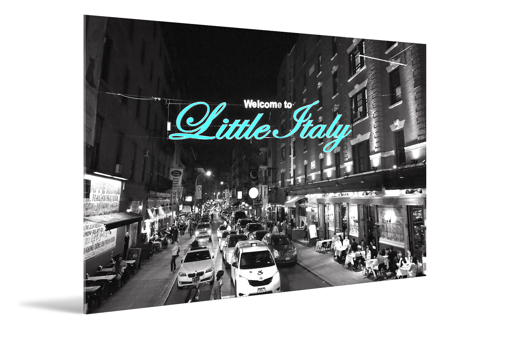 New York, B&W Little Italy 