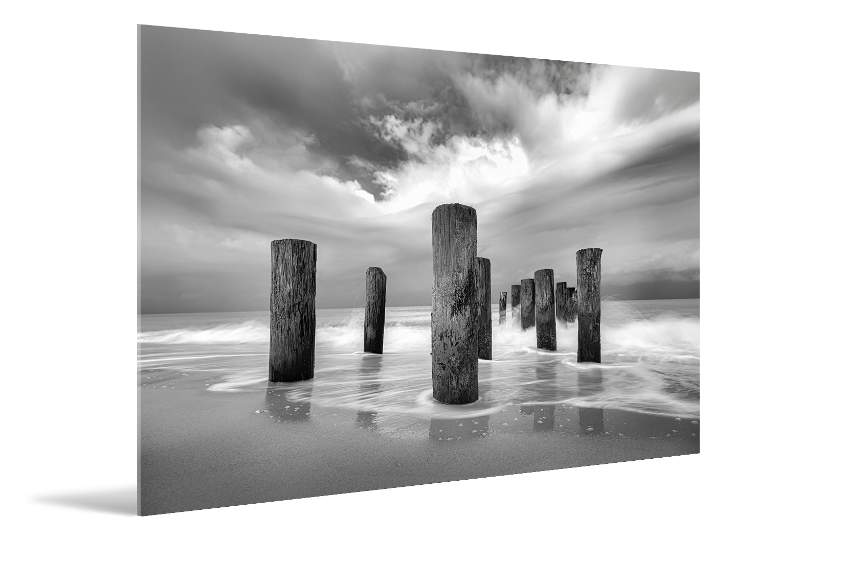 B&W A Black and White Sunset