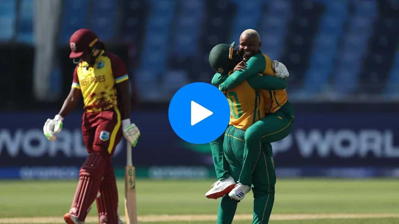 Women's T20 World Cup 2024 Video Highlights South Africa bring