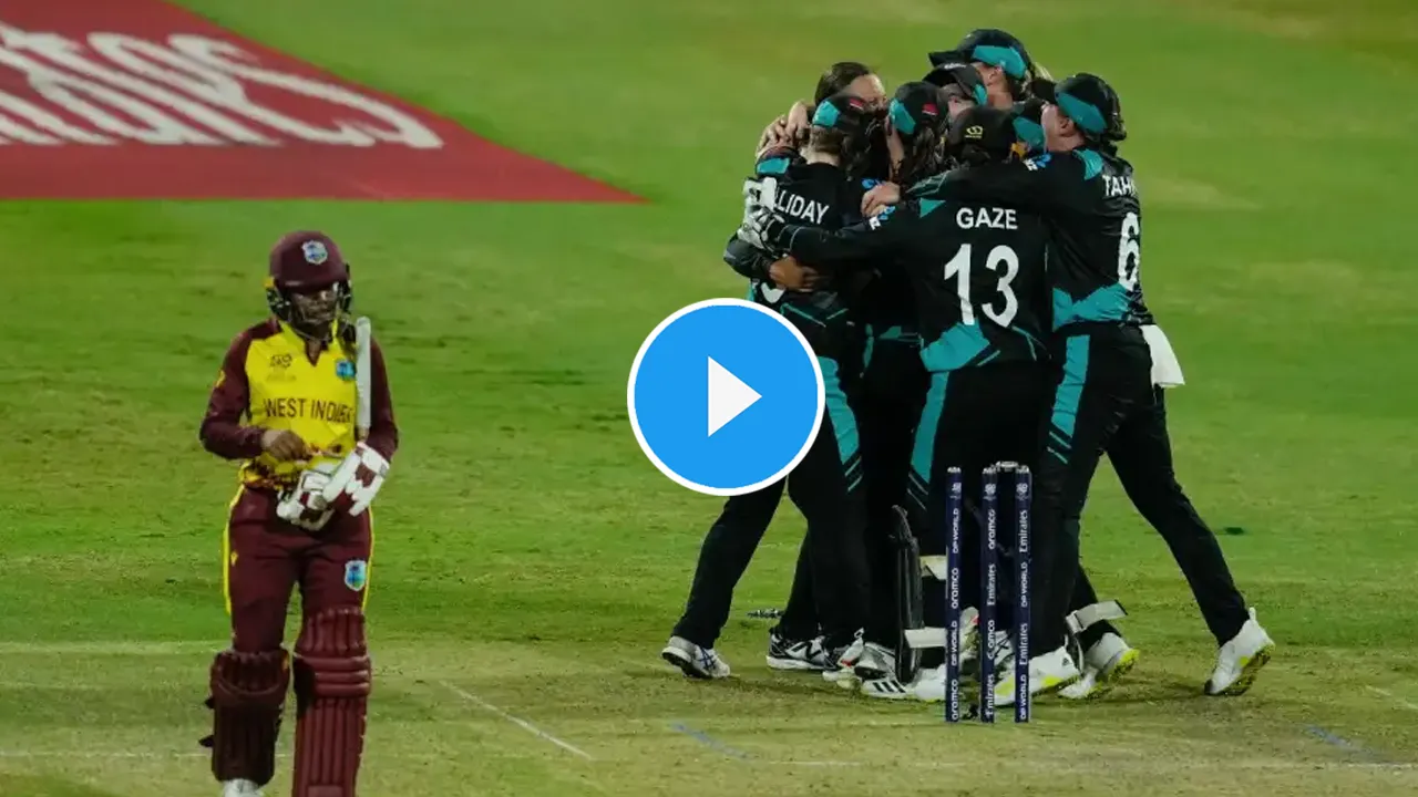 Women's T20 World Cup 2024, Video Highlights New Zealand beat West