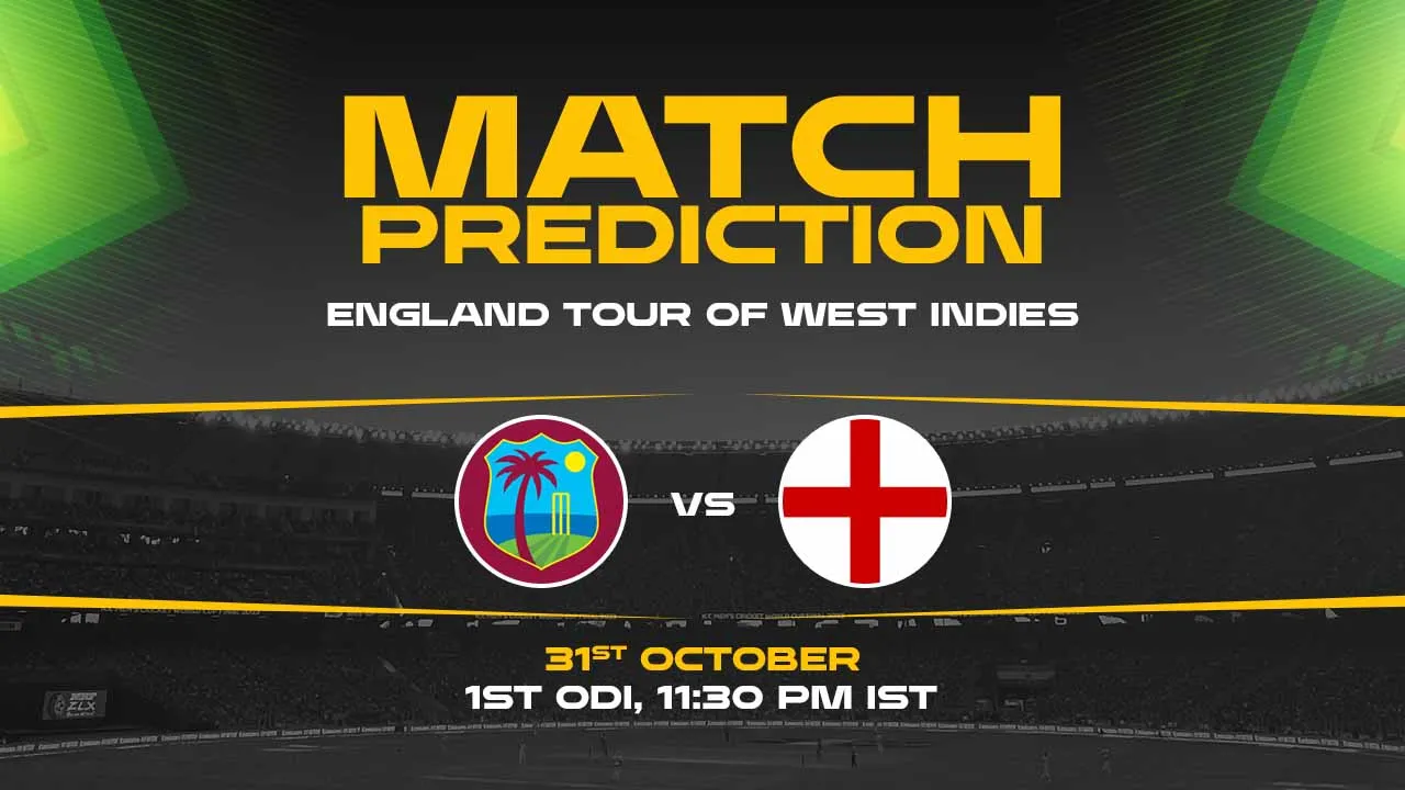 WI vs ENG 1st ODI, Match Prediction- Who Will Win Today?