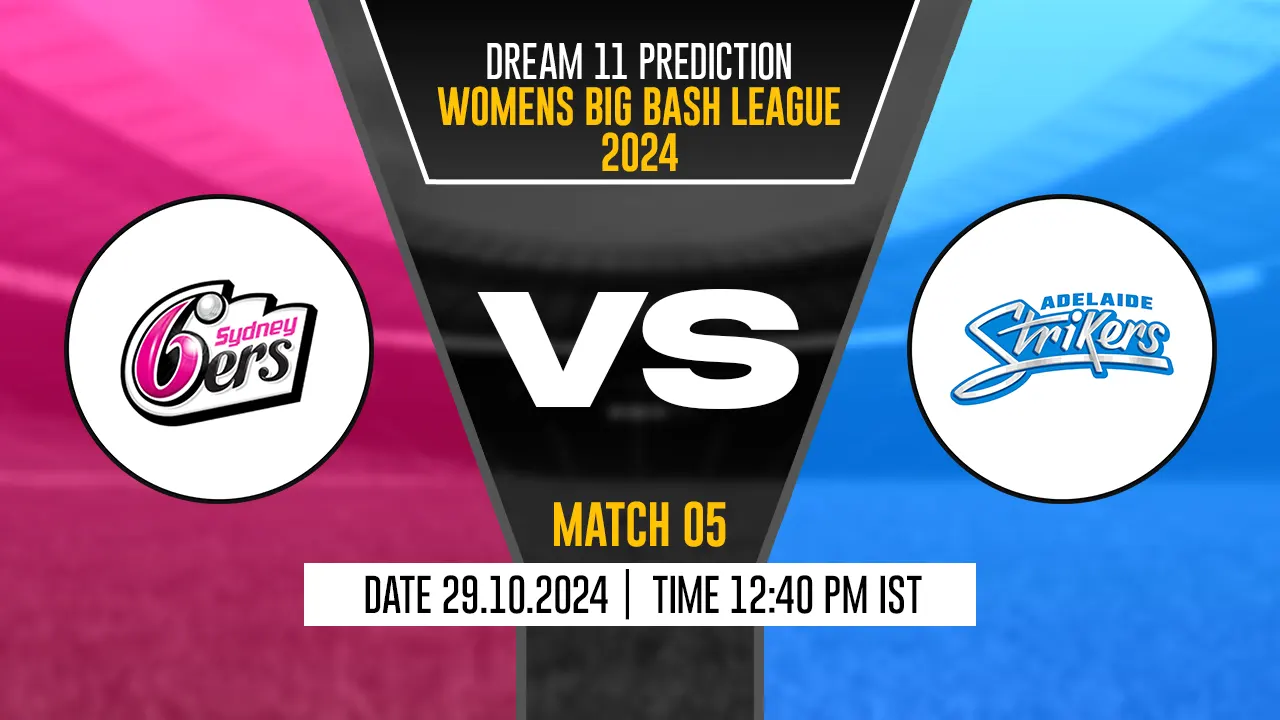 AS-W vs SS-W Dream11 Prediction, Adelaide Strikers-W vs Sydney Sixers-W, 5th Match