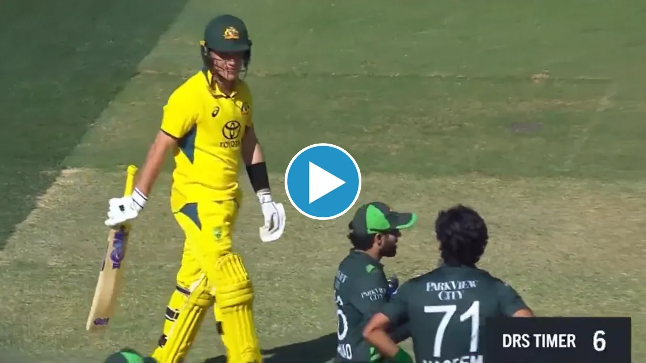 Rizwan and Zampa’s hilarious DRS exchange