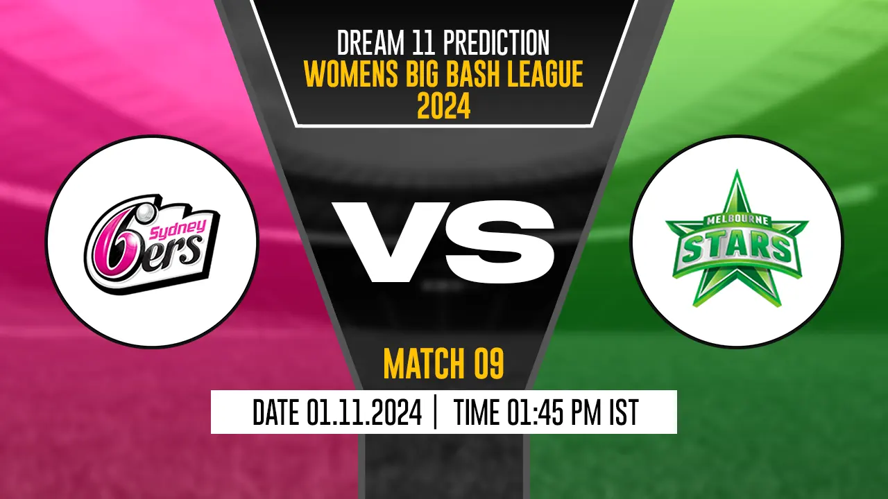 SS-W vs MS-W Dream11 Prediction, Sydney Sixers-W vs Melbourne Stars-W, 9th Match