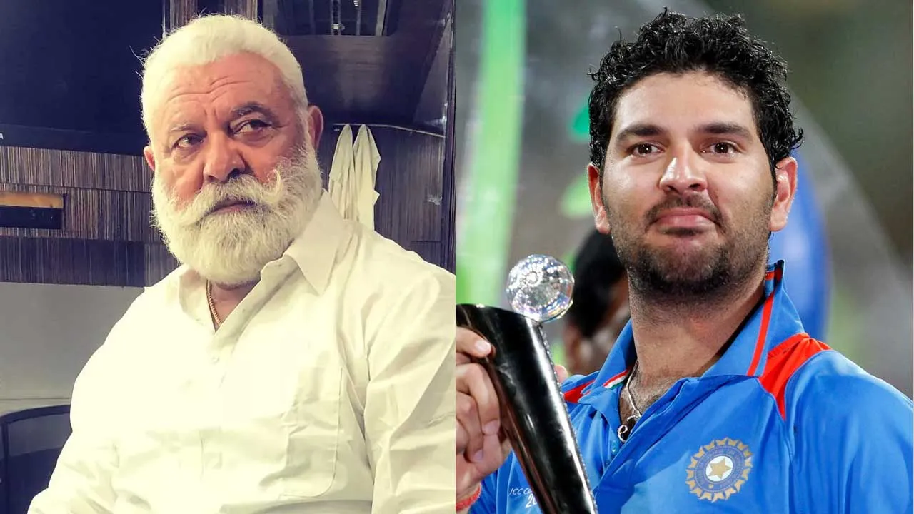 Yograj Singh and Yuvraj Singh