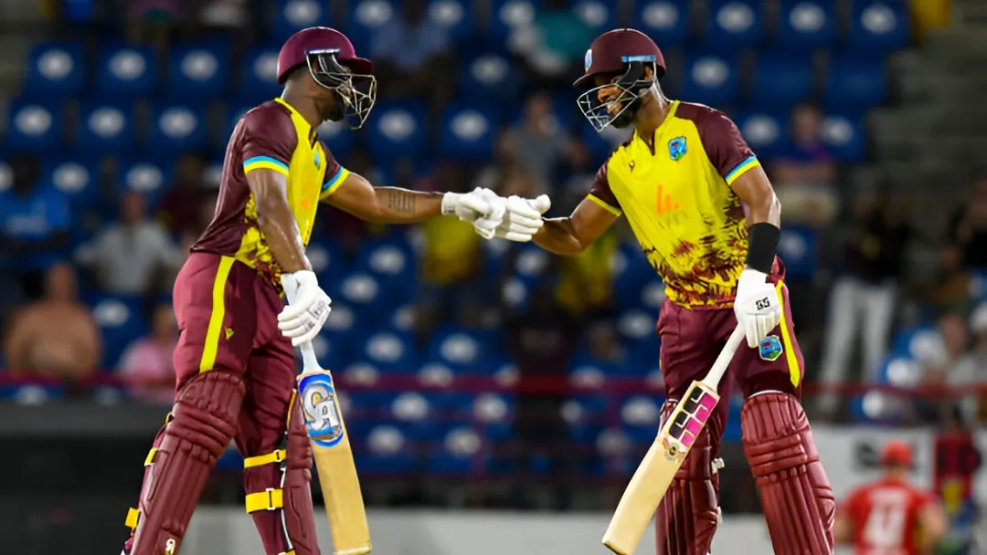 West Indies' record opening partnership guide to second successful T20I chase