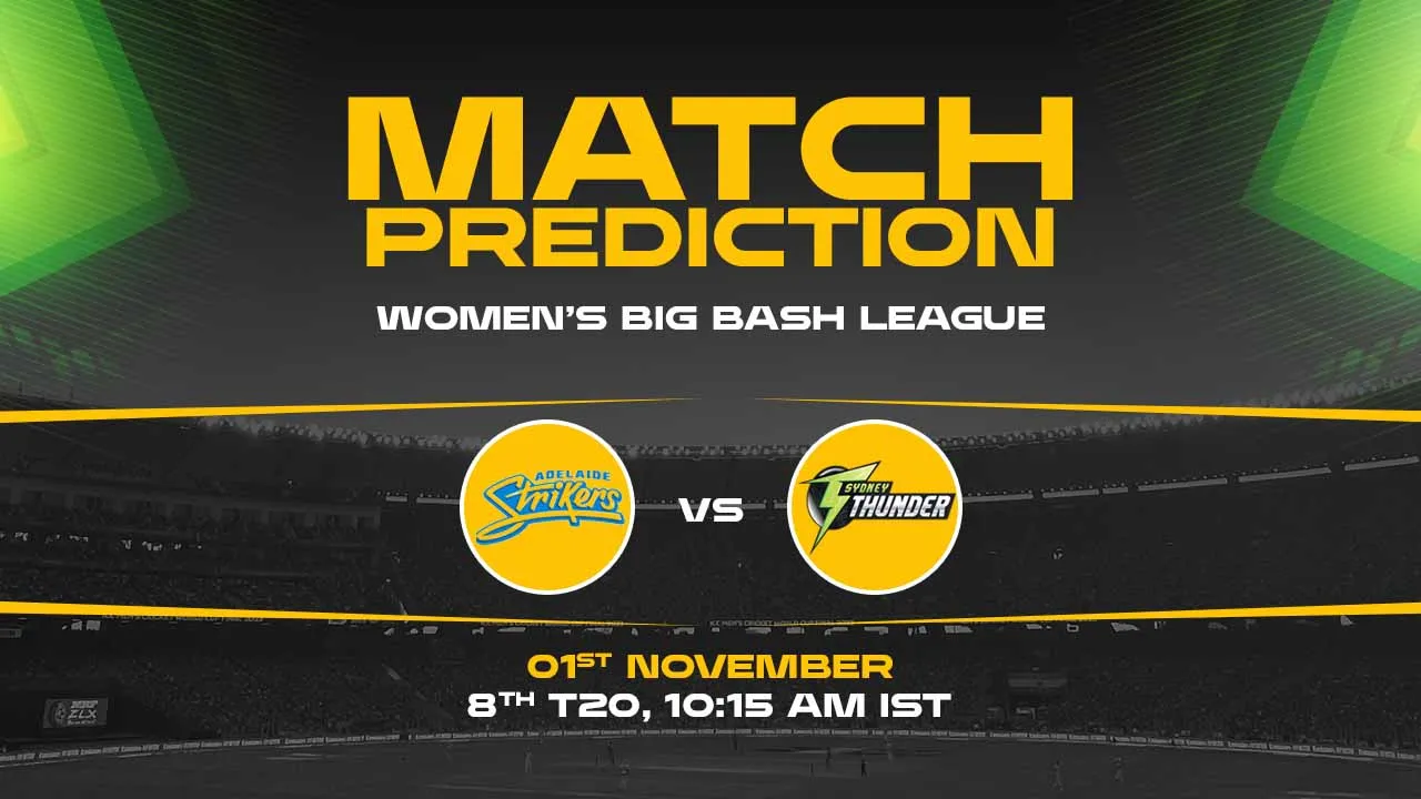 WBBL 2024: 8th Match, ST vs AS, Match Prediction - Who Will Win Today?