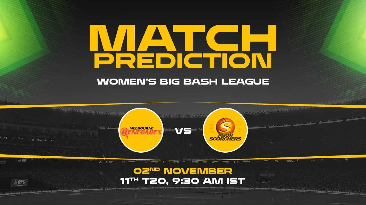 WBBL 2024: 11th Match, MR vs PS, Match Prediction - Who Will Win Today?