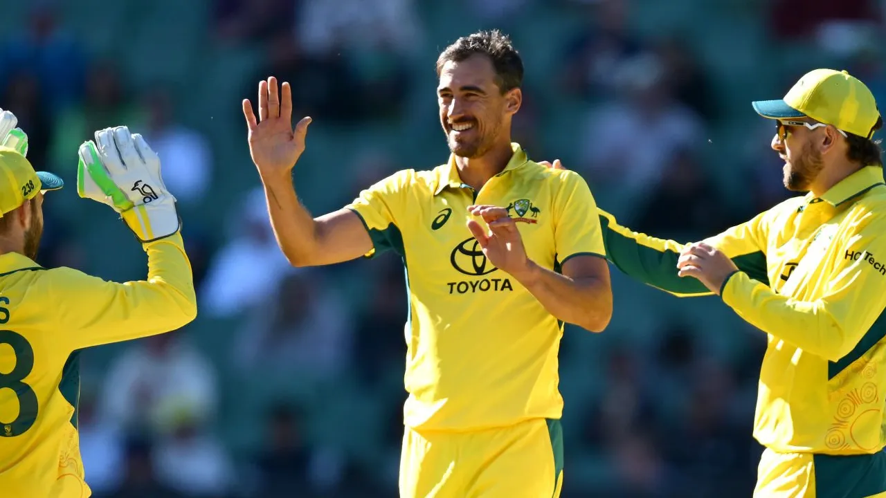 Mitchell Starc shines with a fierce spell against Pakistan