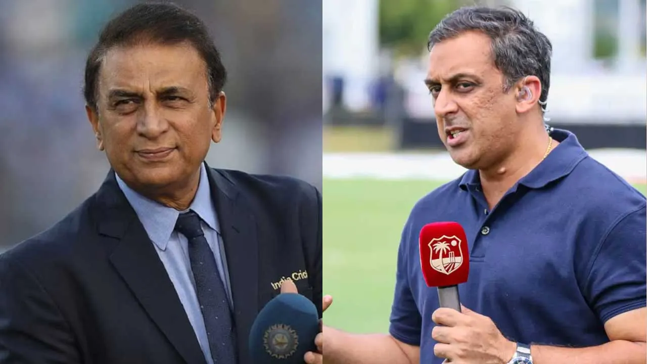 Sunil Gavaskar and Rohan Gavaskar