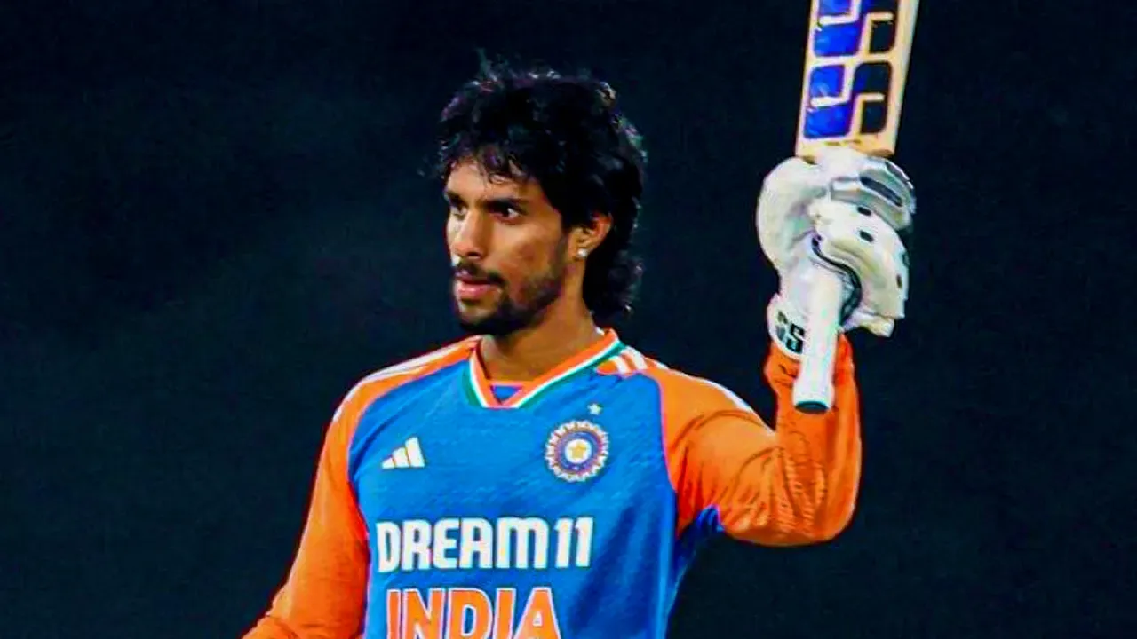 Youngster Tilak Varma's century guides India to set a big target for South Africa