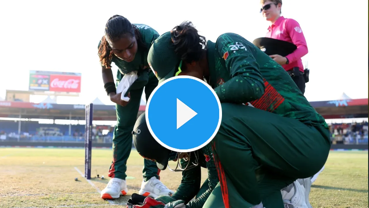 Women's T20 World Cup 2024, Bangladesh Women vs Scotland Women, Video