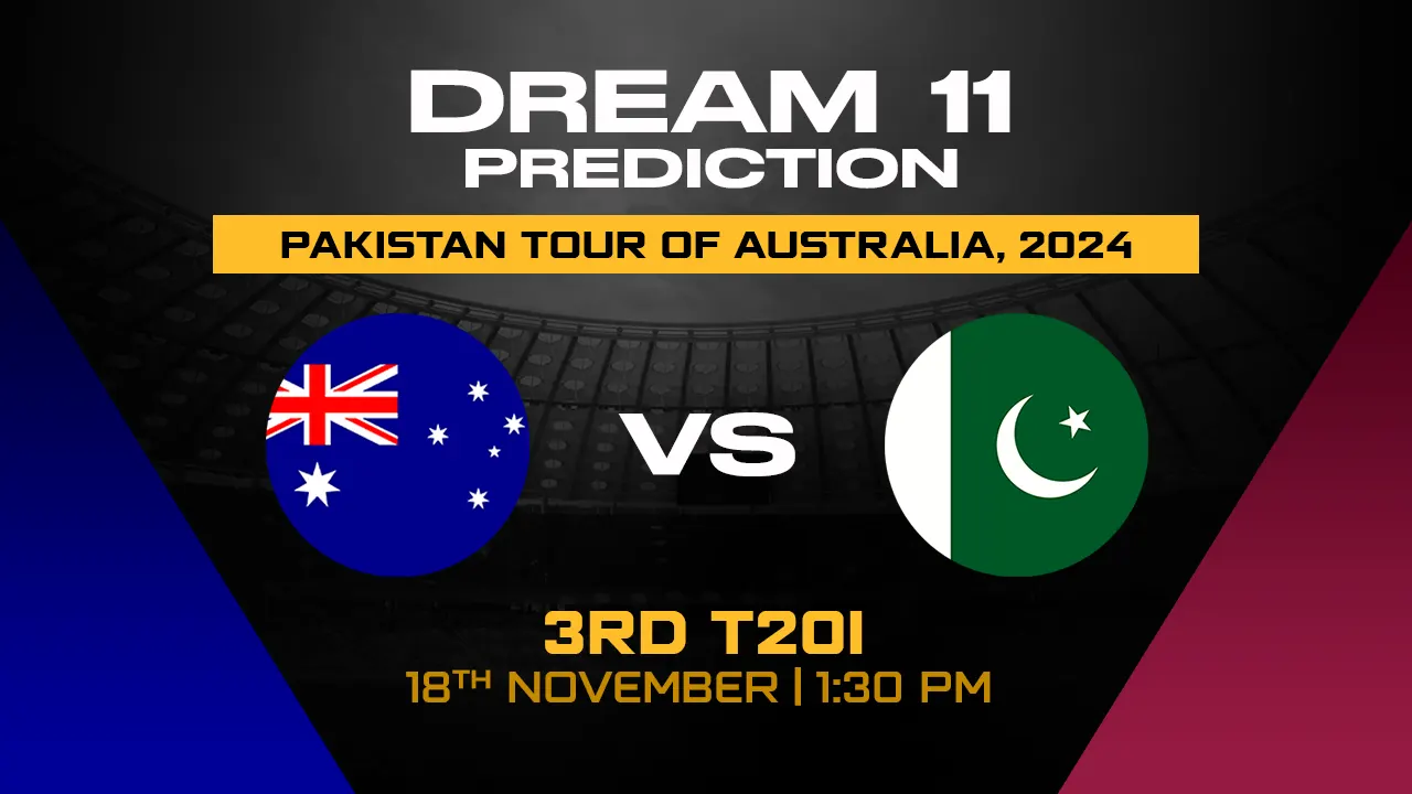 AUS vs PAK Dream11 Prediction, Australia vs Pakistan, 3rd T20I