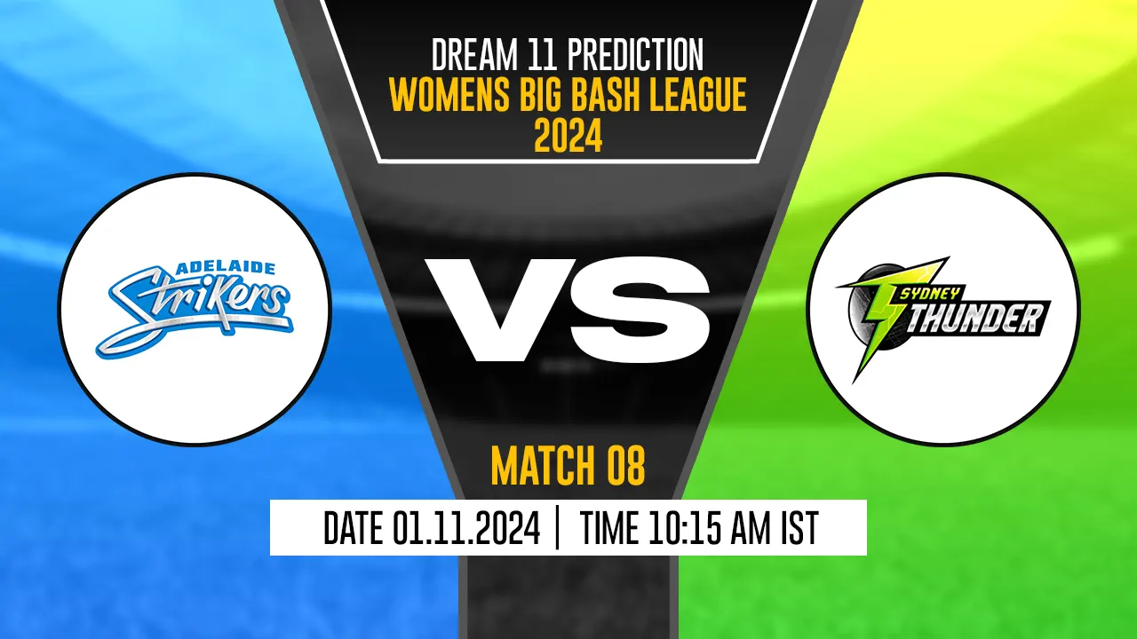 AS-W vs ST-W Dream11 Prediction, Adelaide Strikers-W vs Sydney Thunder-W, 8th Match