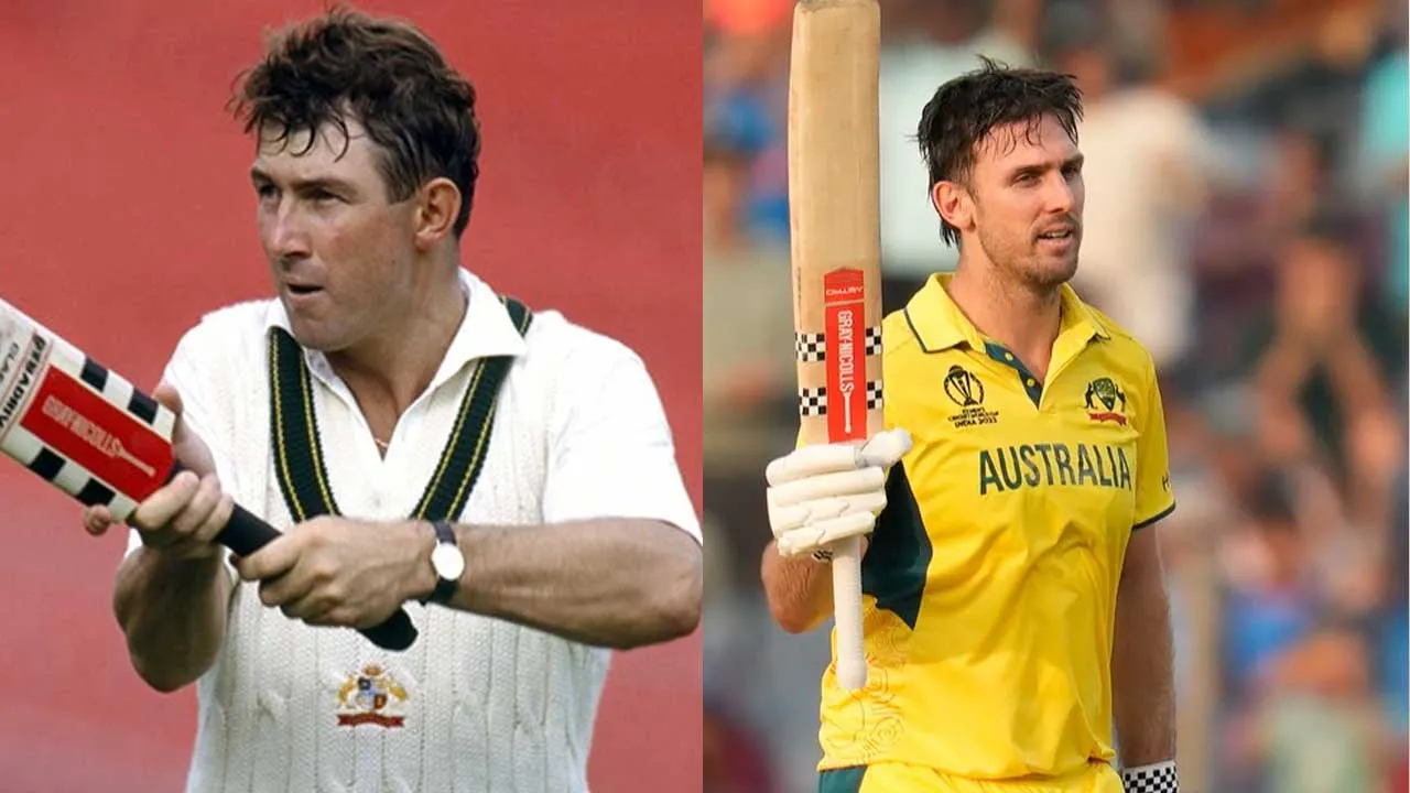 Geoff Marsh and Mitchell Marsh