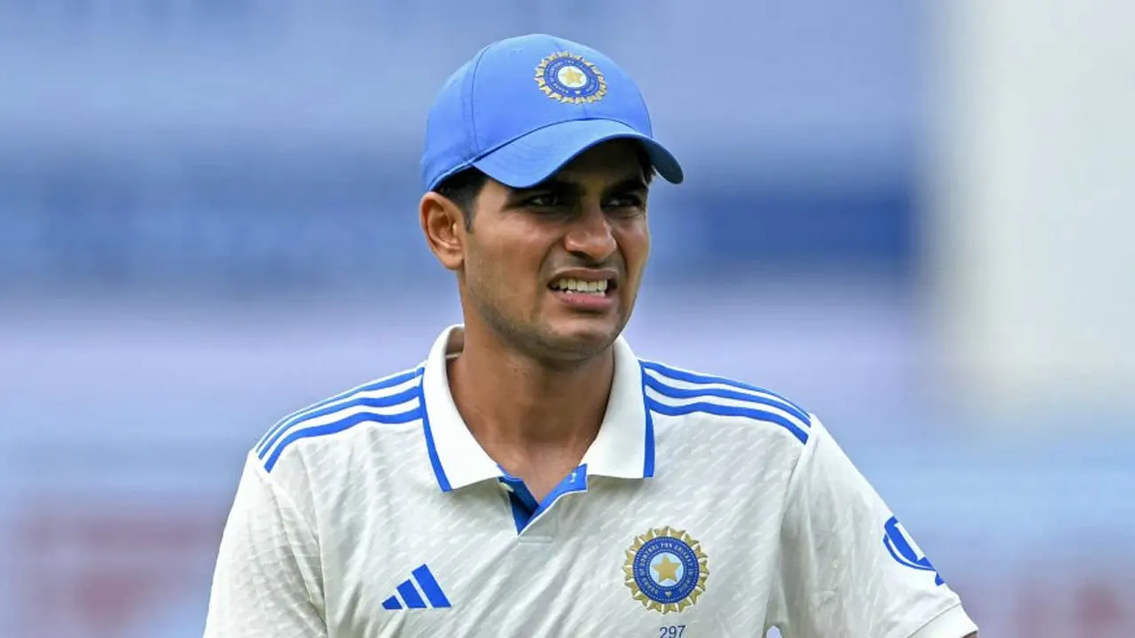 Shubman Gill suffers a hand injury