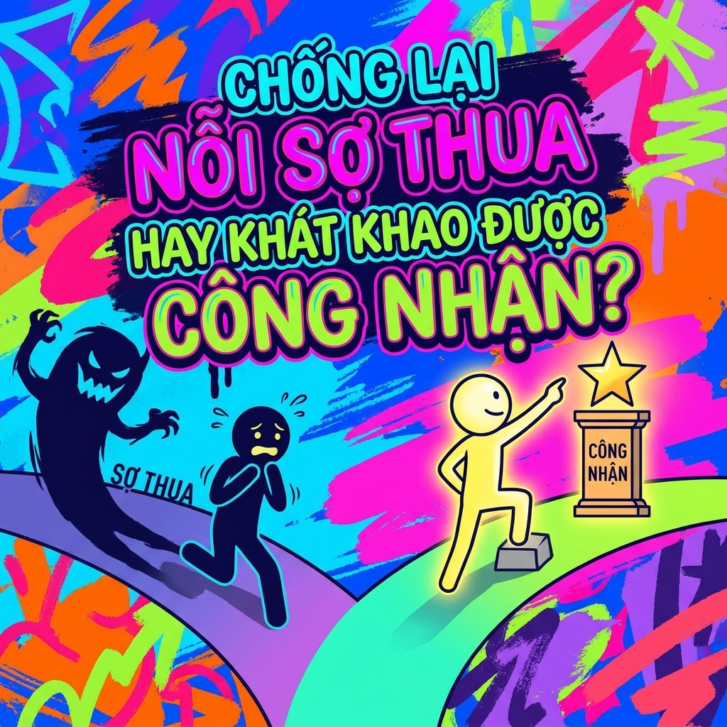 Chống lại nỗi sợ thua hay khát khao được công nhận?