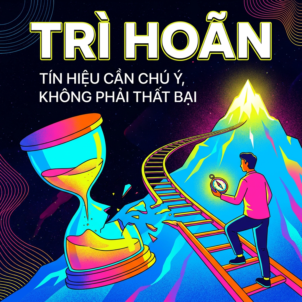 Trì Hoãn: Tín Hiệu Cần Chú Ý, Không Phải Thất Bại