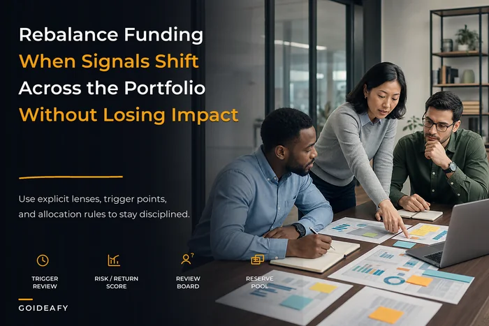Align Funding to Impact: A Portfolio Lens and Rebalancing Playbook for Innovation Pipelines