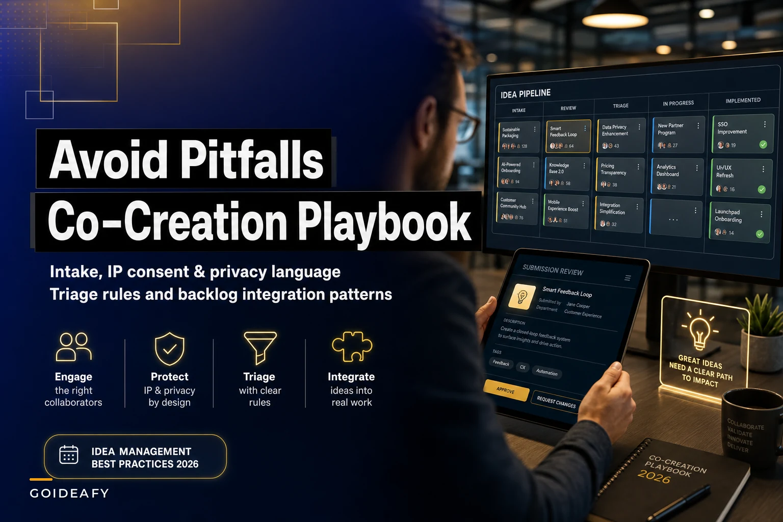 Avoid Common Pitfalls in Customer Co‑Creation: Intake, IP Consent and Triage Patterns for Product Teams