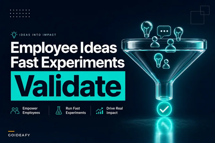 From Suggestion Box to Pilot: A Lightweight Funnel to Turn Employee Ideas into Fast Micro‑Experiments