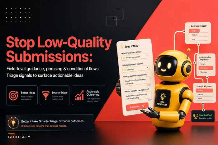 Stop Low-Quality Submissions: Intake Form Fields, Conditional Logic and Triage Signals That Surface Actionable Ideas