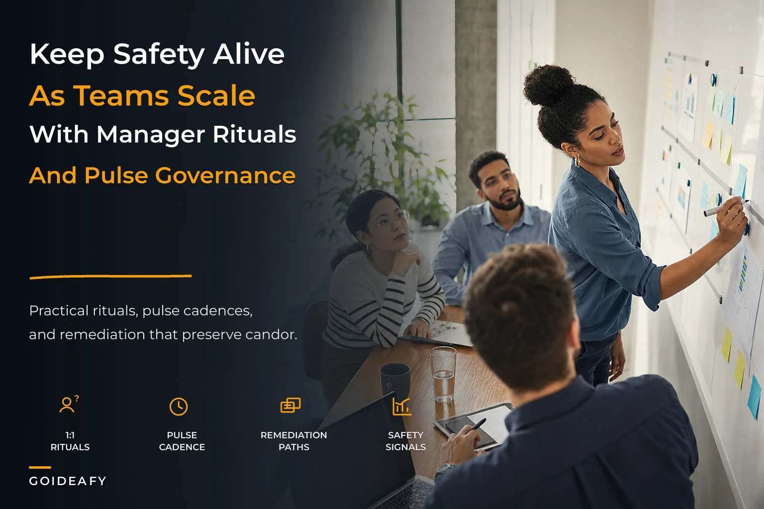 Sustaining Psychological Safety at Scale: Manager Rituals, Pulse Cadences and Remediation Governance