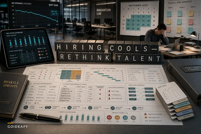 When Hiring Cools: How Innovation Teams Should Rethink Talent, Shift Plans and Rapid Reskilling