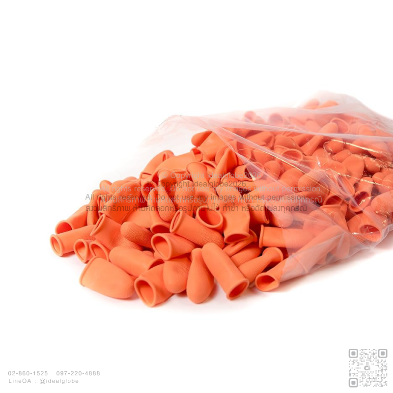Orange Anti-Static Finger Cots 