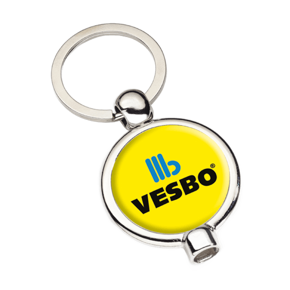 Metal Purjör Anahtarlık