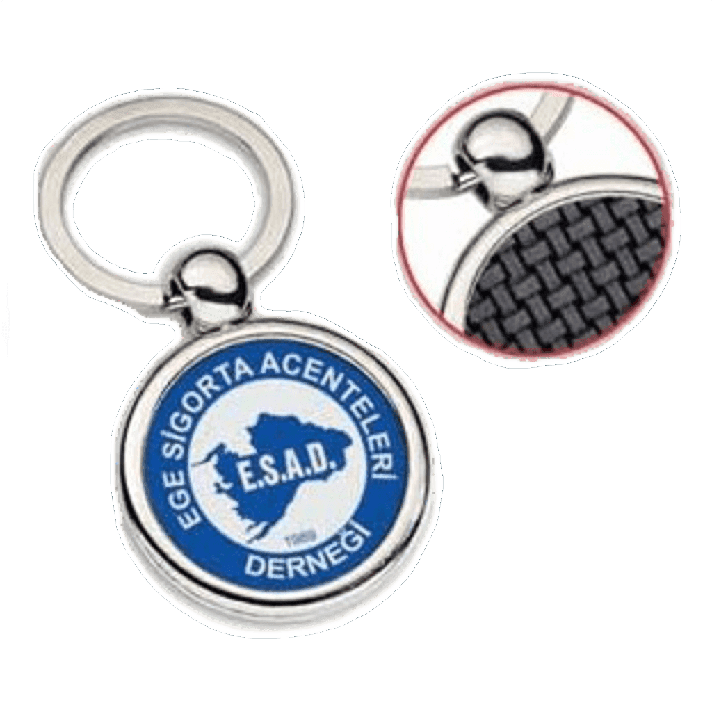 Çerçeveli Metal Anahtarlık