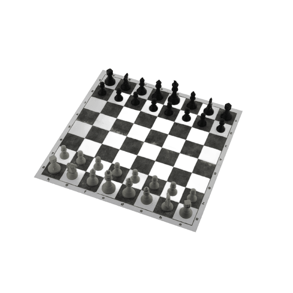 Tela Taşınabilir Satranç Takımı