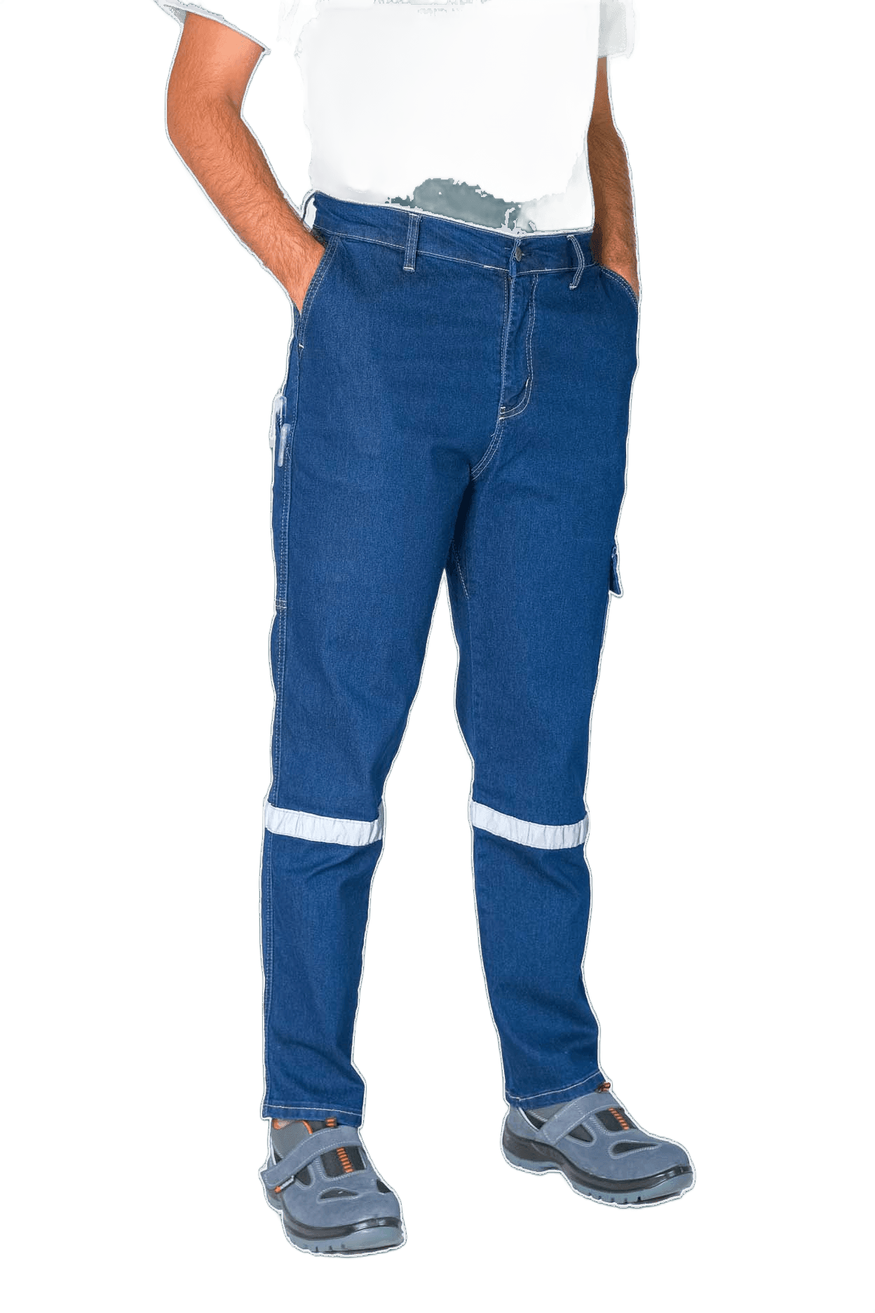 Promosyon Baskılı Likralı Kot Pantolon