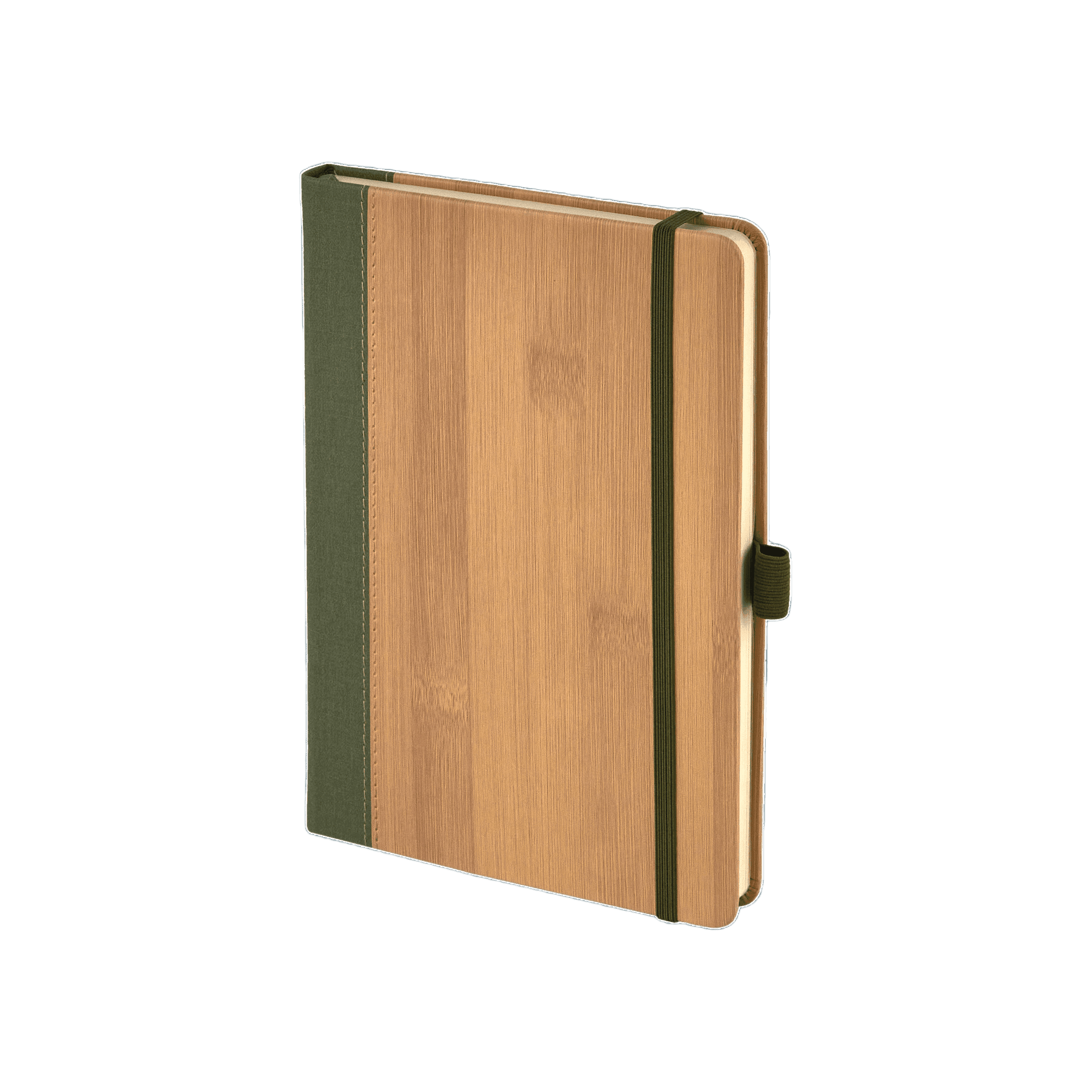 Bambu Kapaklı Termo Deri Defter