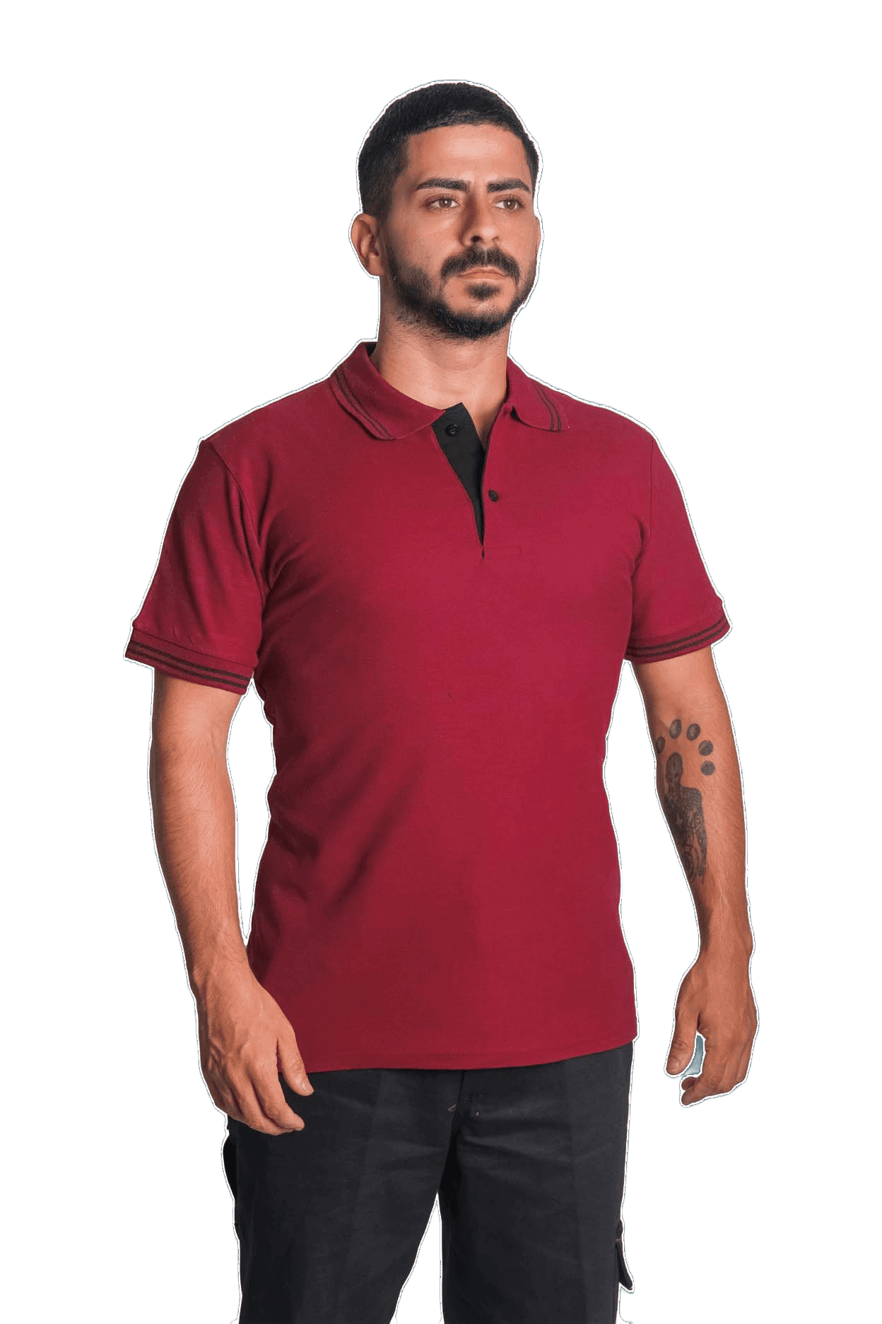 Promosyon Baskılı Polo Yaka Penye T-shirt