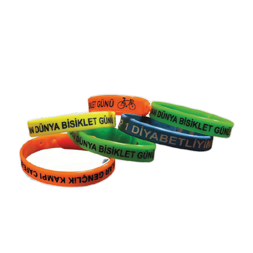 Kauçuk Promosyon Bileklik
