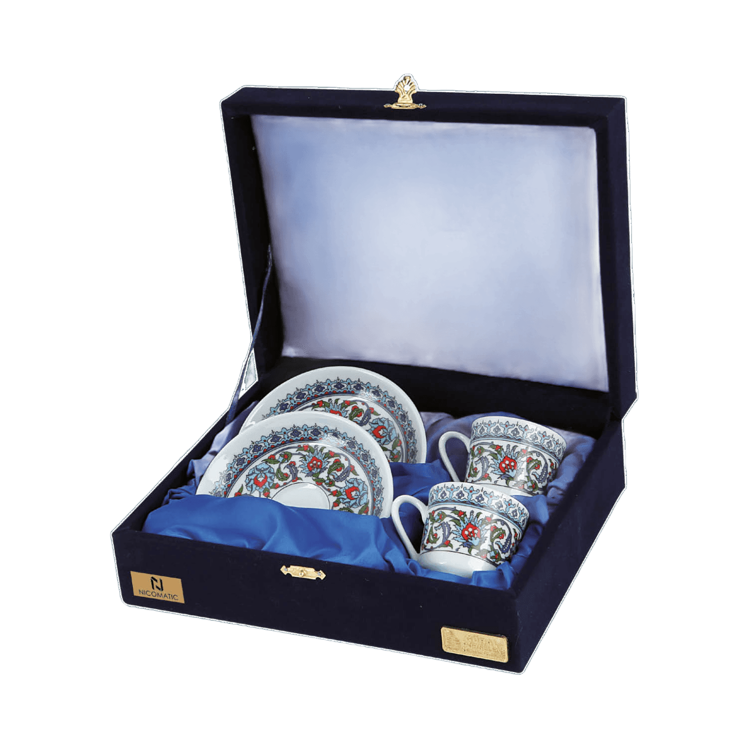 Güral Porselen 2'li Kutulu Kahve Fincan Takımı