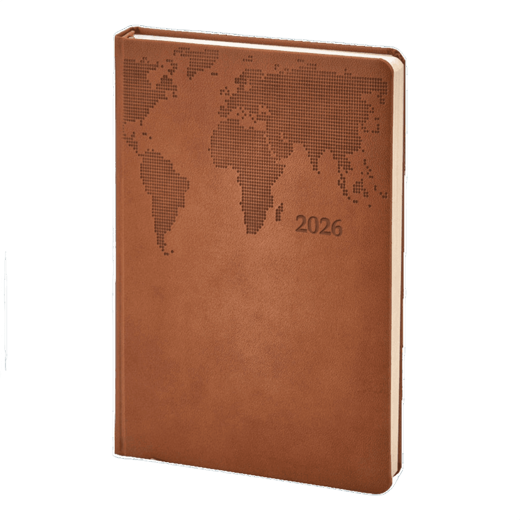 Holmen Kağıtlı Termo Deri Ajanda