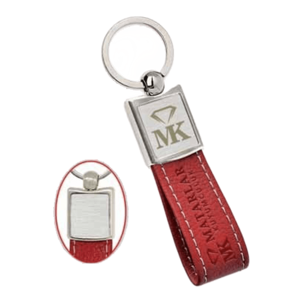 Modern Termo Deri Anahtarlık