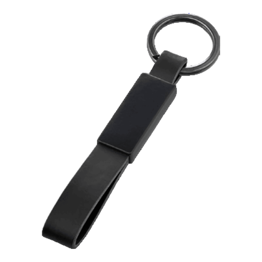 Çift Parça Metal & Deri Anahtarlık