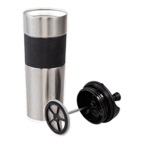 French Press Özellikli Çelik Termos 450 mL