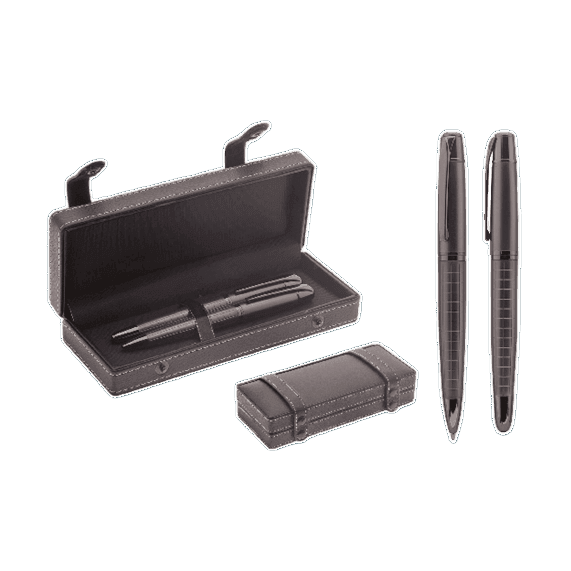 Metal Modern İkili Set