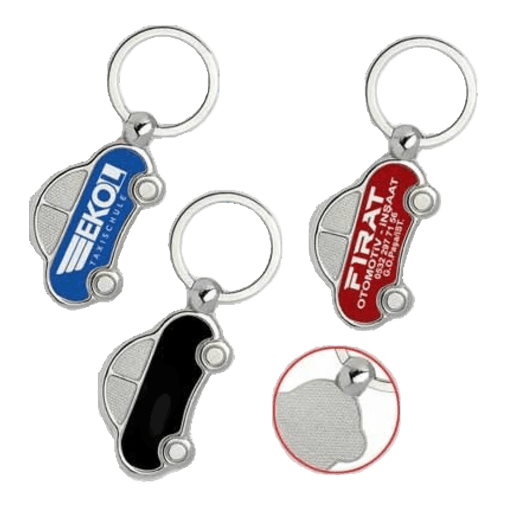 Çerçeveli Metal Anahtarlık