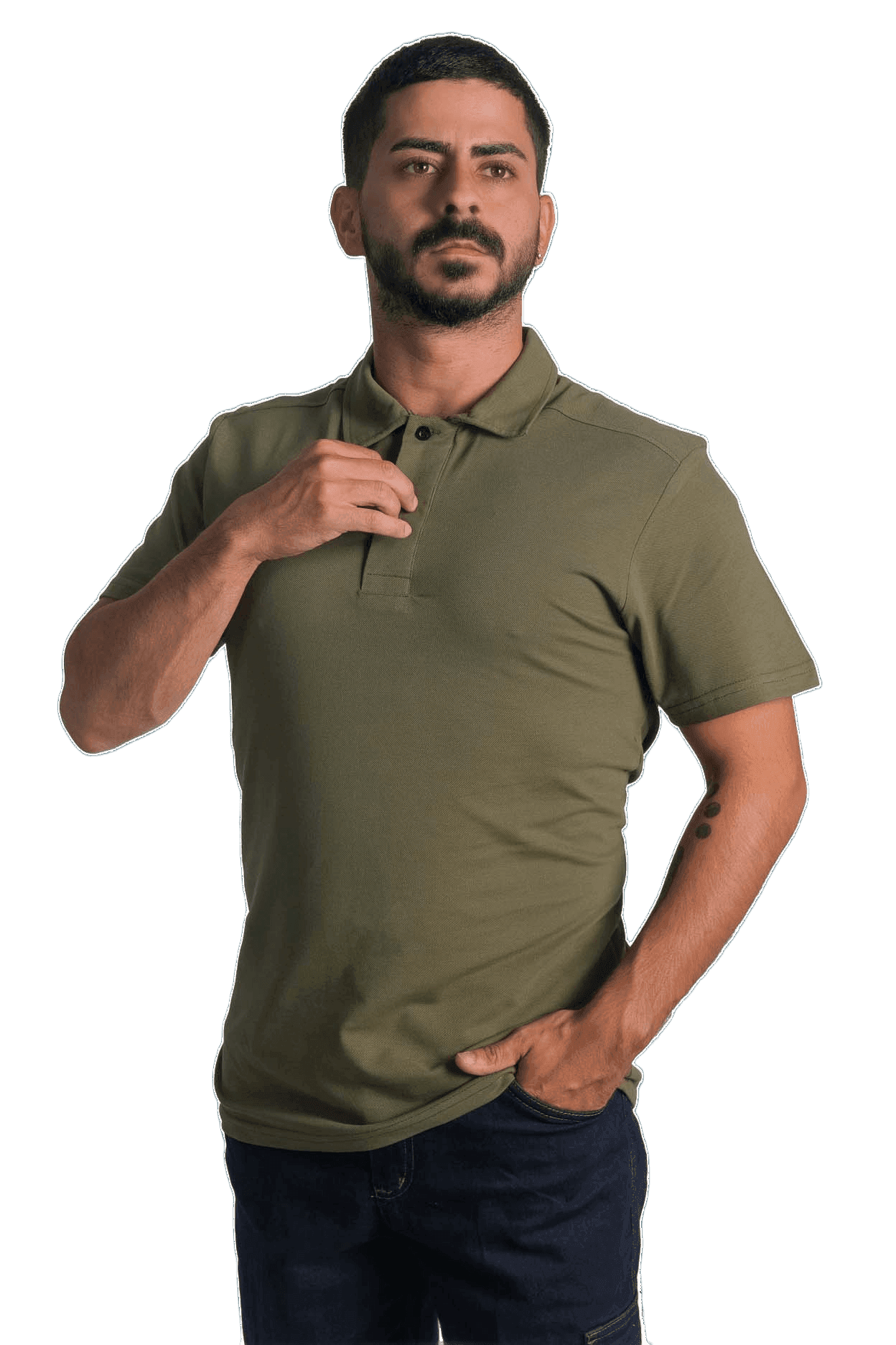 Promosyon Baskılı Gömlek Yaka Penye T-shirt